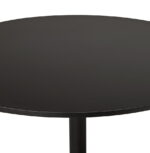 Ronde Tafel KONRAD Zwart 90 cm - Afbeelding 5