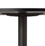 Ronde Tafel KONRAD Zwart 90 cm - Afbeelding 7