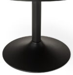 Ronde Tafel KONRAD Zwart 90 cm - Afbeelding 8
