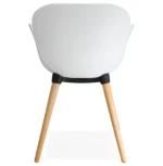 Design Stoel SITWEL Wit - Afbeelding 4