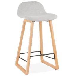 Alterego Barkruk TRAPU MINI Grijs BS02720LGNA