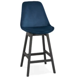 Alterego Barkruk BASIL MINI Blauw BS03270BUBL