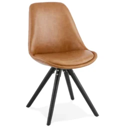 Alterego Design Stoel STEVE Bruin CH01840BRBL