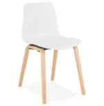 Alterego Design Stoel MONARK Wit CH02280WHNA