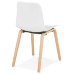 Design Stoel MONARK Wit - Afbeelding 4