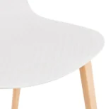 Design Stoel MONARK Wit - Afbeelding 8