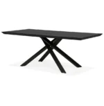 Design Eettafel ROYALTY Zwart - Afbeelding 4