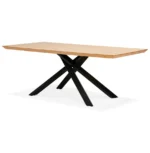 Design Eettafel ROYALTY Bruin - Afbeelding 4