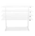 Bureau DROIDE Wit met Hout - Afbeelding 7