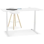 Bureau DROIDE Wit met Hout - Afbeelding 14