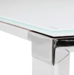 Bureau WARNER Wit met Glas - Afbeelding 5